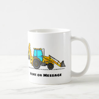 Personalisierter Bagger-Mug, Geschenk für Baggerfa Kaffeetasse