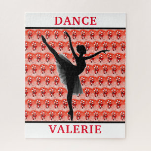 Personalisierter Ballerina-Candy-Cane-Christmatanz