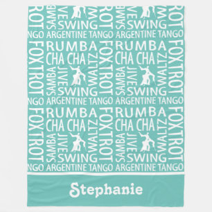 Personalisierter Ballsaal Fleecedecke