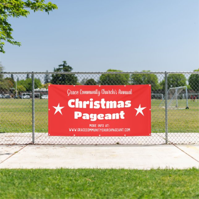 Personalisierter Banner der Roten Kirche (Insitu)