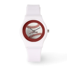 Personalisierter Baseball Armbanduhr