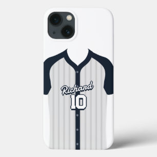 Personalisierter Baseball Fan Jersey Name und Numm Case-Mate iPhone Hülle