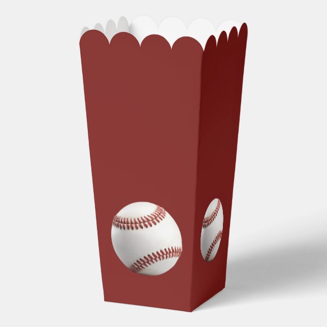 Personalisierter Baseball Geschenkschachtel (Rückseite)