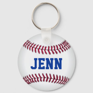 Personalisierter Baseball-Keychain Schlüsselanhänger