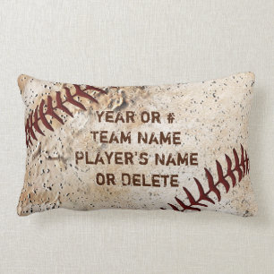 Personalisierter Baseball-Kissen-Lumbar, IHRER TEX Lendenkissen