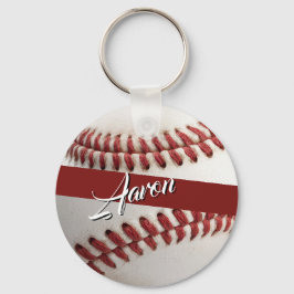 Personalisierter Baseball Schlüsselanhänger