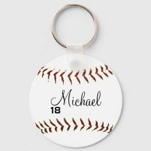 Personalisierter Baseball-Schlüsselanhänger Schlüsselanhänger
