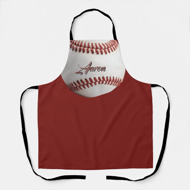 Personalisierter Baseball Schürze (Vorderseite)