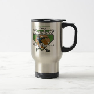 Personalisierter Baseball-Zuhause-Lauf Reisebecher
