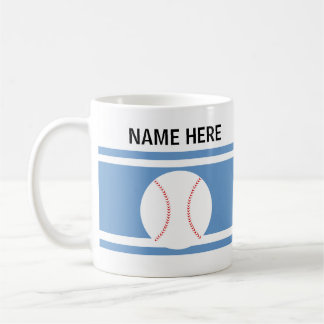 Personalisierter Baseballbecher Kaffeetasse