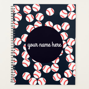 Personalisierter Baseballplaner Planer