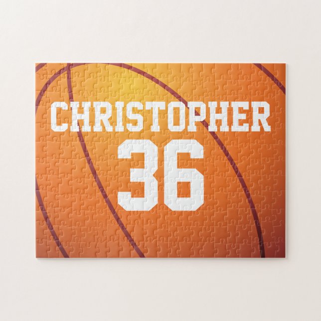 Personalisierter Basketball (Horizontal)