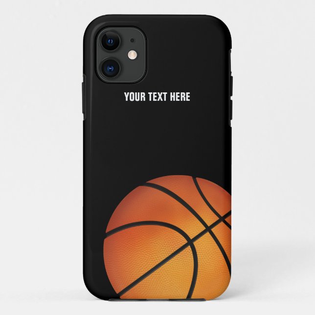 Personalisierter Basketball Case-Mate iPhone Hülle (Rückseite)
