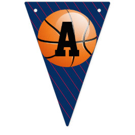 Personalisierter Basketball-Glückwunsch zum Geburt Wimpelkette