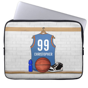 Personalisierter Basketball Jersey (lbs) Laptopschutzhülle