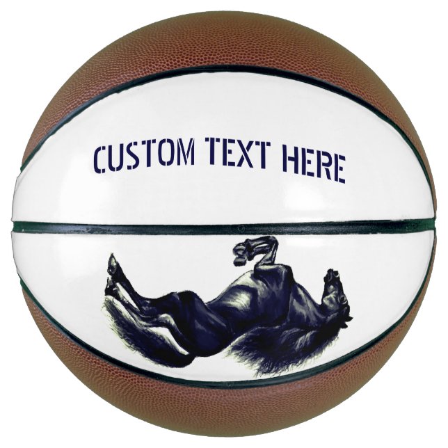 Personalisierter Basketball mit benutzerdefinierte (Vorderseite)