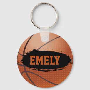 Personalisierter Basketball-Schlüsselanhänger /  Schlüsselanhänger