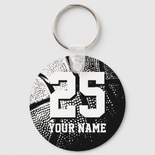 Personalisierter Basketball-Schlüsselanhänger    Schlüsselanhänger