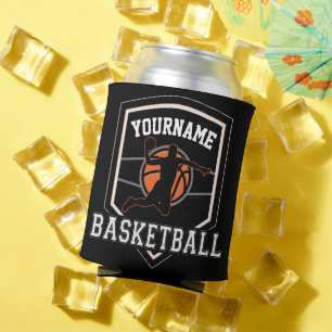 Personalisierter Basketballspieler NAME Slam Dunk Dosenkühler