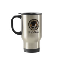 Personalisierter Basset-Hund mit Hundenamen