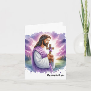 Personalisierter Bauchspeicheldrüsenkrebs Jesus Be Karte