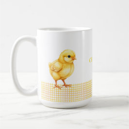 Personalisierter Bauernhoftier-Becher – Süßes Küke Kaffeetasse