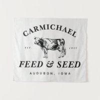 Personalisierter Bauernstil Füttre & Saatbanner