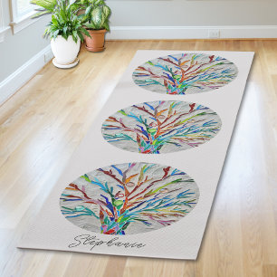 Personalisierter Baum des Lebens  Yogamatte