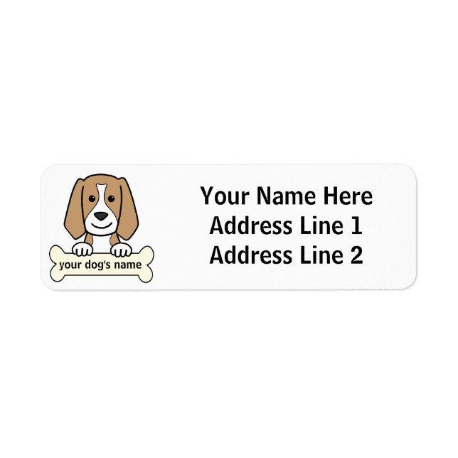 Personalisierter Beagle (Vorne)