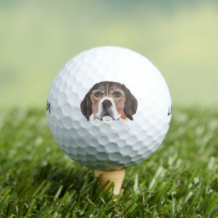 Personalisierter Beagle Golfball