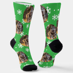 Personalisierter benutzerdefinierter Foto-Blob - S Socken