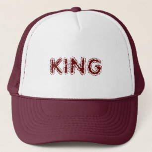 Personalisierter, benutzerdefinierter Maroon Color Truckerkappe