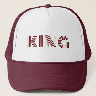 Personalisierter, benutzerdefinierter Maroon Color Truckerkappe