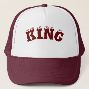 Personalisierter, benutzerdefinierter Maroon Color Truckerkappe