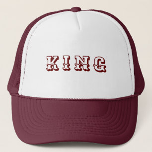 Personalisierter, benutzerdefinierter Maroon Color Truckerkappe