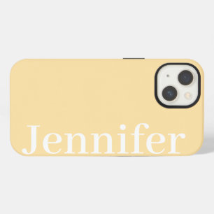 Personalisierter benutzerdefinierter Name Einfach  iPhone Hülle