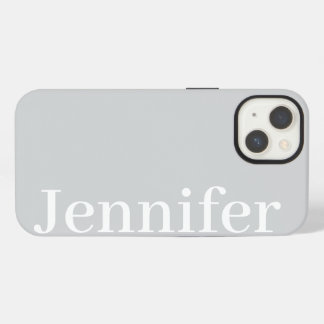 Personalisierter benutzerdefinierter Name einfach iPhone Hülle
