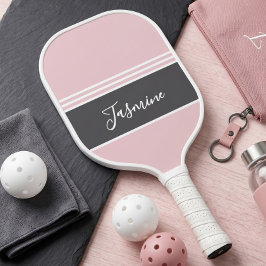 Personalisierter benutzerdefinierter Name Soft Pin Pickleball Schläger