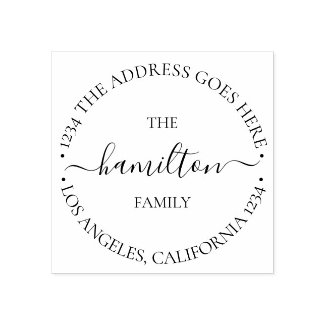 Personalisierter benutzerdefinierter Text innerhal Gummistempel (Prägung)