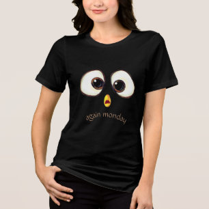 Personalisierter, benutzerdefinierter Text überras Tri-Blend Shirt