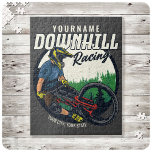 Personalisierter Bergpass<br><div class="desc">Personalisiertes Mountainbike Downhill Racing, robustes Routendesign. Passen Sie Ihren Namen oder Ihren benutzerdefinierten Text an!</div>