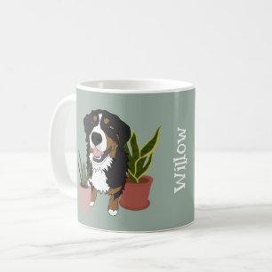 Personalisierter Berner Berghund Kaffeetasse