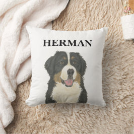 Personalisierter Berner Berghund Kissen