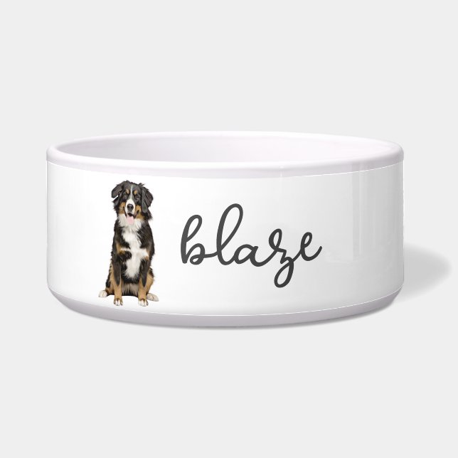 Personalisierter Berner Hundesatz Napf (Vorderseite)