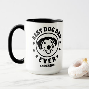 Personalisierter Best Dog Vater je Individuelle Na Tasse