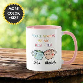 Personalisierter Best-Tea-Becher – Geschenk für be Tasse
