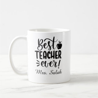 Personalisierter Beste-Lehrer-aller-Zeiten-Becher Kaffeetasse