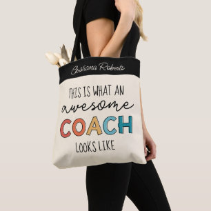 Personalisierter bester Coach je Phantastische B Tasche