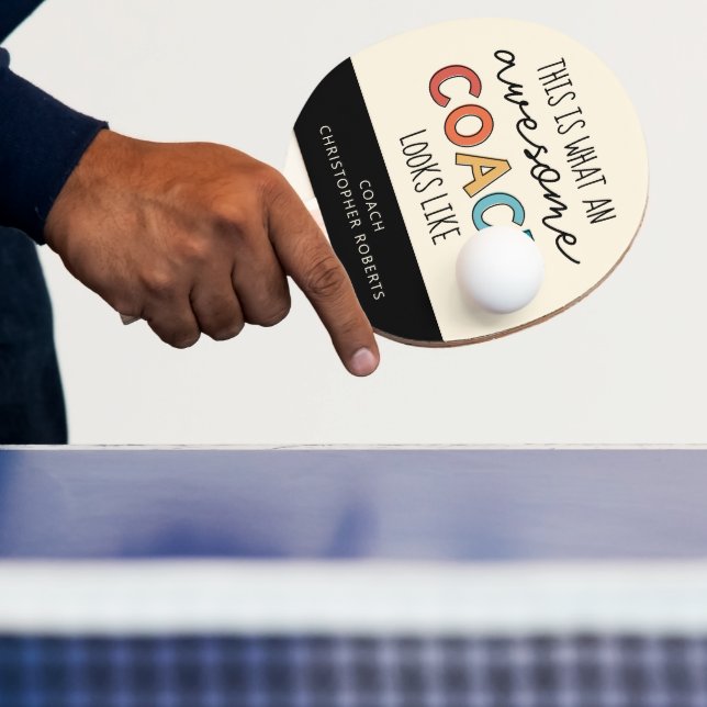 Personalisierter bester Coach je | Phantastische B Tischtennis Schläger (InSitu)