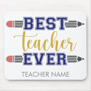 Personalisierter bester Lehrer je - individuelles  Mousepad